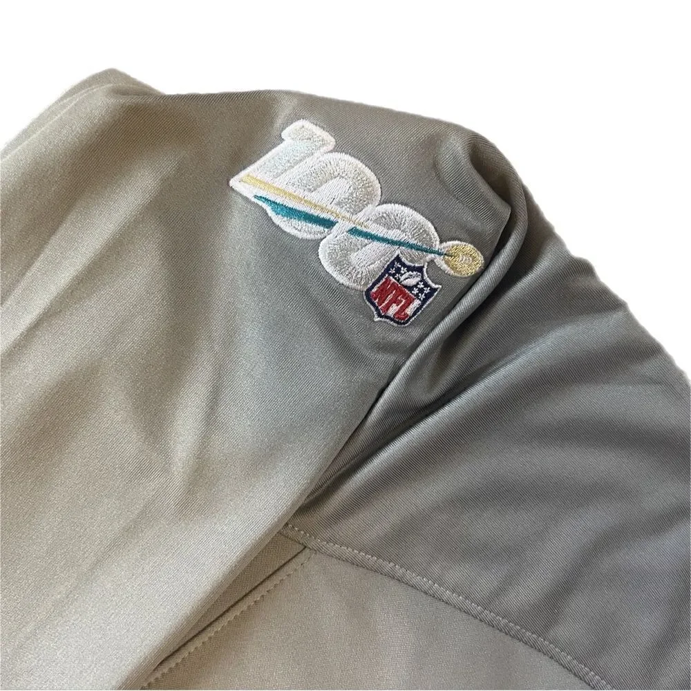 Super Bowl 2020 Grey 1/4 Zip Pullover Shirt. Cutter and Buck DryTec. Sz M. EUC!!